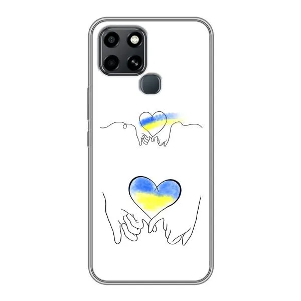 Чехол с принтом «Мир Украине» для Infinix Smart 6