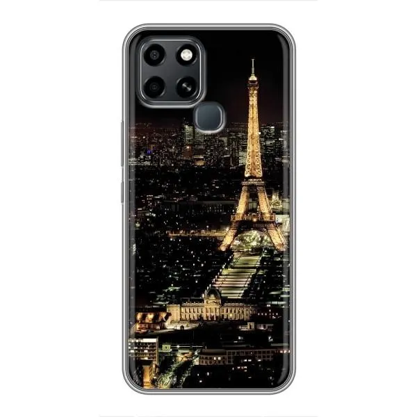 Чехол с принтом «Ночной Париж» для Infinix Smart 6 Чехол с принтом «Ночной Париж» для Infinix Smart 6