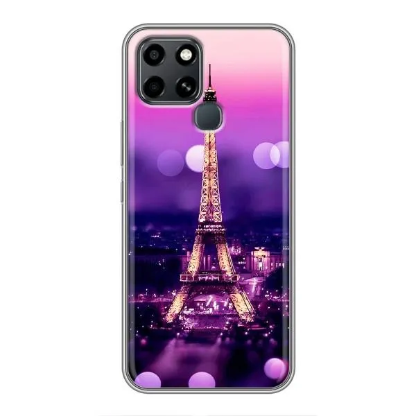 Чехол с принтом «Париж Башня» для Infinix Smart 6 Чехол с принтом «Париж Башня» для Infinix Smart 6