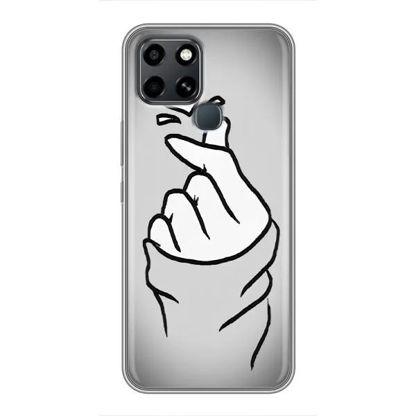 Чехол с принтом «Значок Love» для Infinix Smart 6 Чехол с принтом «Значок Love» для Infinix Smart 6