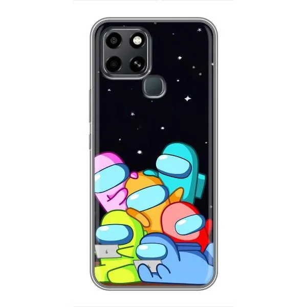 Чехол с принтом «Скины в космосе» для Infinix Smart 6