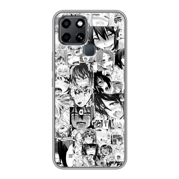 Чехол с принтом «Ahegao manga» для Infinix Smart 6