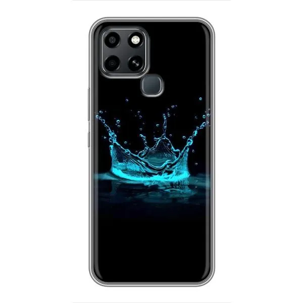Чехол с принтом «Капля короны» для Infinix Smart 6