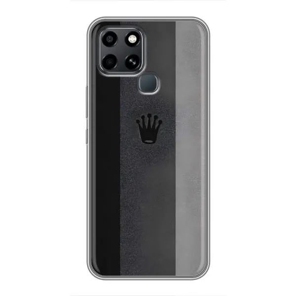 Чехол с принтом «Коронка» для Infinix Smart 6