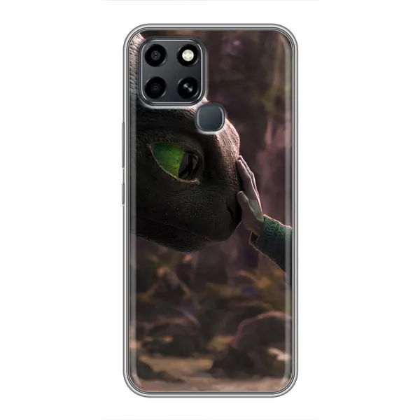 Чехол с принтом «Сцена с драконом» для Infinix Smart 6