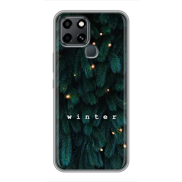 Чехол с принтом «Winter» для Infinix Smart 6