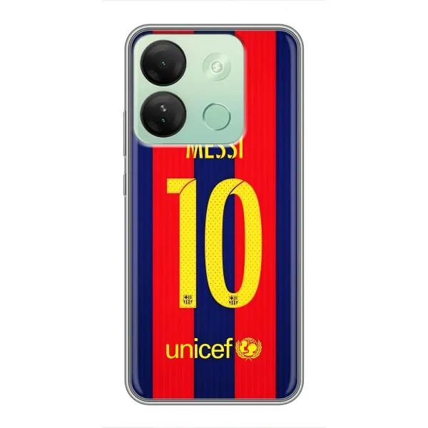 Чехол с принтом «Messi Barca 10» для Infinix Smart 7 HD