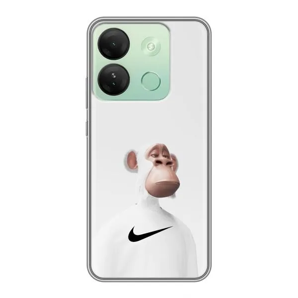 Чехол с принтом «обезьяна NFT Nike» для Infinix Smart 7 HD