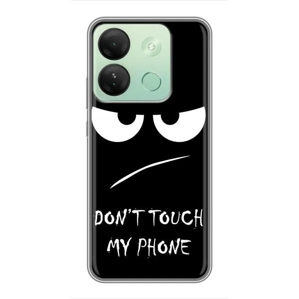 Чехол с принтом «Dont Touch» для Infinix Smart 7 HD