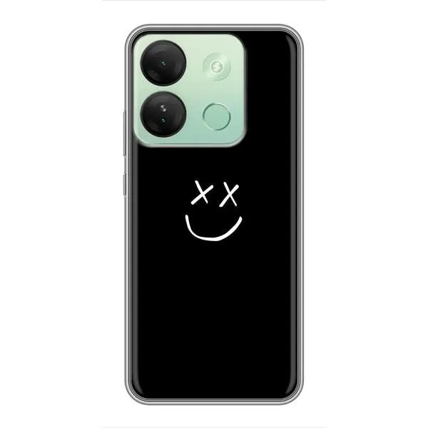 Чехол с принтом «Смайл» для Infinix Smart 7 HD