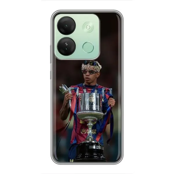 Чехол с принтом «Ямаль с кубком» для Infinix Smart 7 HD