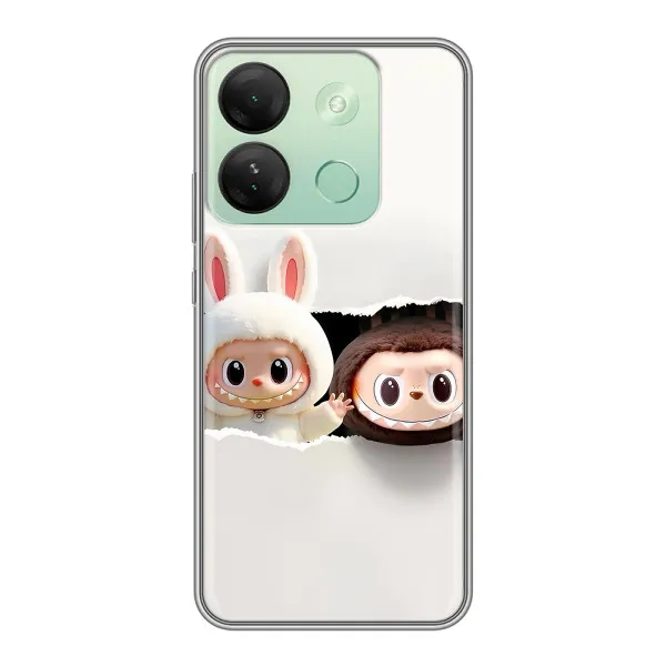Чехол с принтом «Лабубу» для Infinix Smart 7 HD