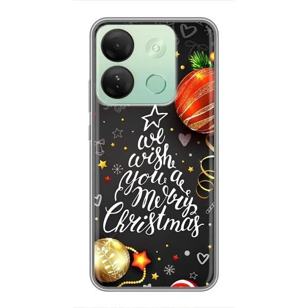 Чехол с принтом «Елочка» для Infinix Smart 7 HD
