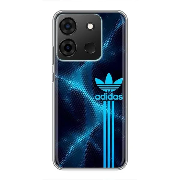Чохол з принтом «Синій Адідас» для Infinix Smart 7