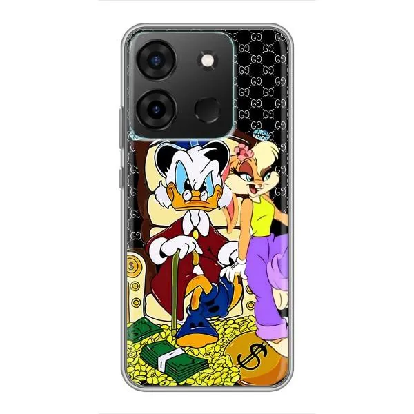 Чехол с принтом «Стильная Утка» для Infinix Smart 7