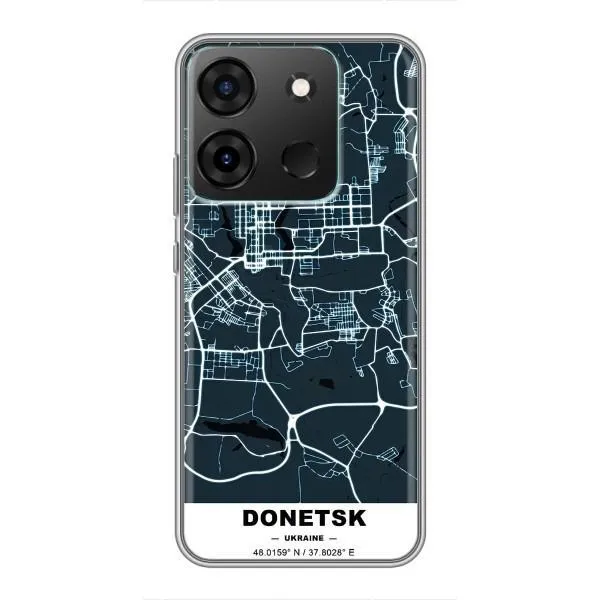 Чохол з принтом «Донецьк» для Infinix Smart 7