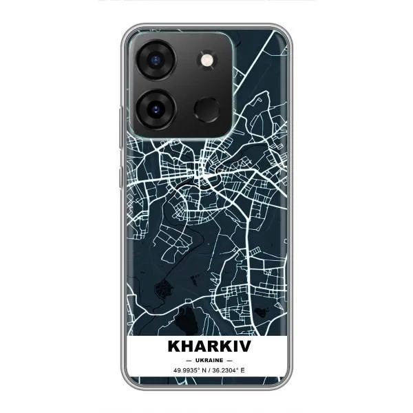 Чохол з принтом «Харків» для Infinix Smart 7
