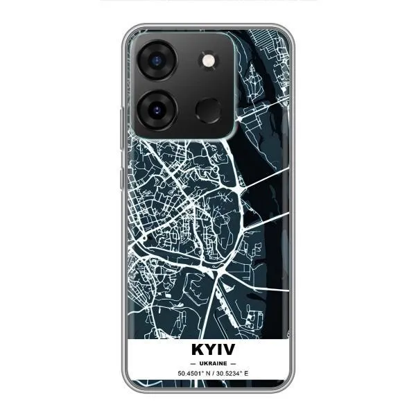 Чохол з принтом «Київ» для Infinix Smart 7