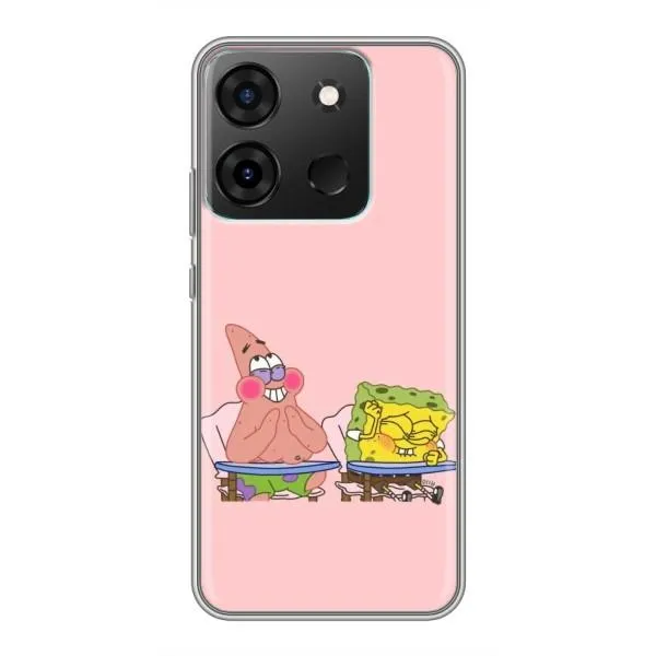 Чехол с принтом «За партой» для Infinix Smart 7 Чехол с принтом «За партой» для Infinix Smart 7