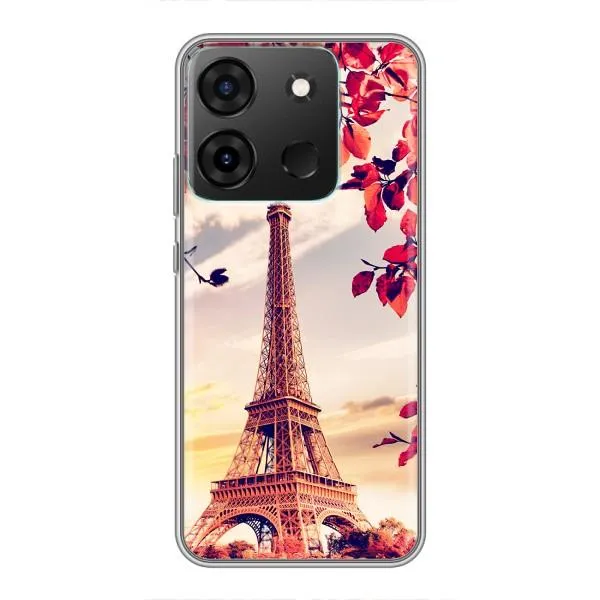 Чехол с принтом «Эйфелева Башня» для Infinix Smart 7