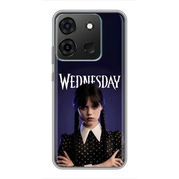 Чехол с принтом «Wednesday» для Infinix Smart 7