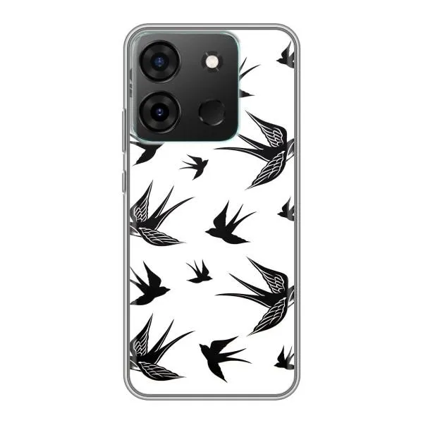 Чехол с принтом «Ласточки» для Infinix Smart 7 Чехол с принтом «Ласточки» для Infinix Smart 7