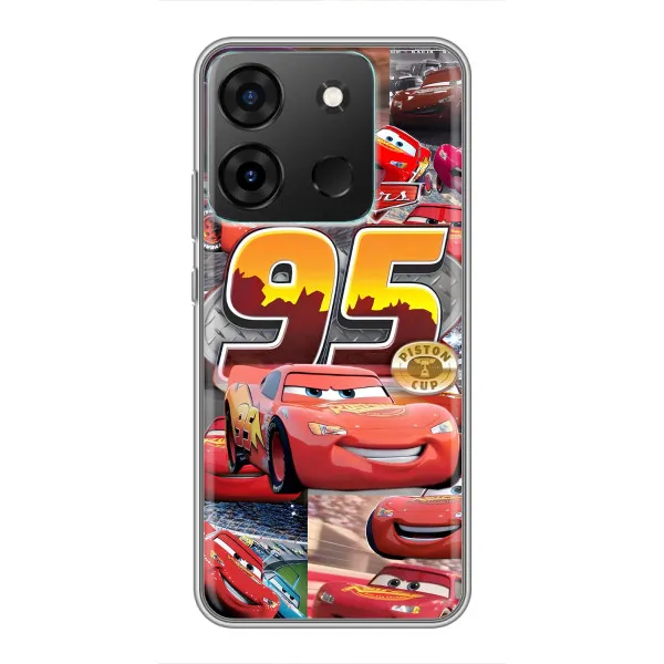 Чехол с принтом «Коллаж Молния Маквин» для Infinix Smart 7 Чехол с принтом «Коллаж Молния Маквин» для Infinix Smart 7