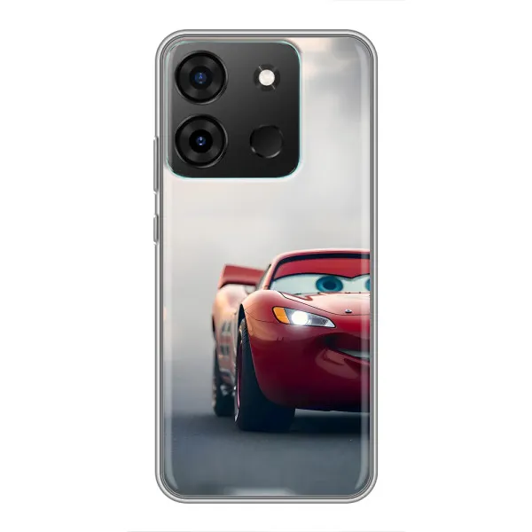 Чехол с принтом «Скоростной Маквин» для Infinix Smart 7 Чехол с принтом «Скоростной Маквин» для Infinix Smart 7