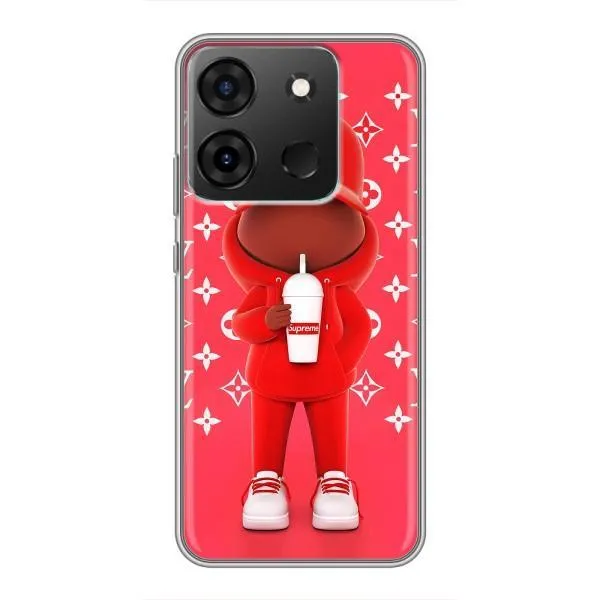 Чехол с принтом «Модный стиль» для Infinix Smart 7