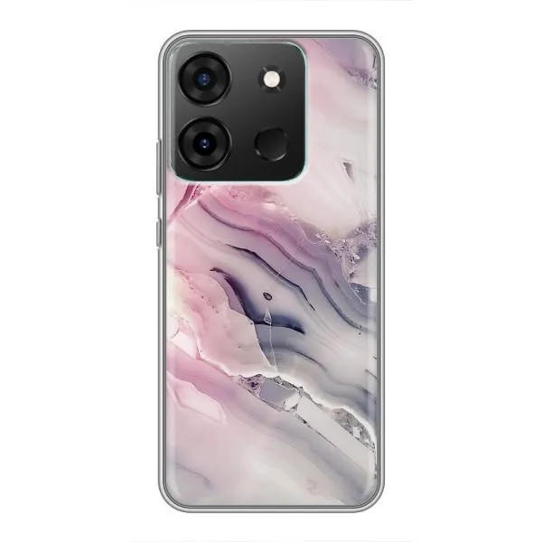 Чехол с принтом «Пурпурный Мрамор» для Infinix Smart 7 Чехол с принтом «Пурпурный Мрамор» для Infinix Smart 7