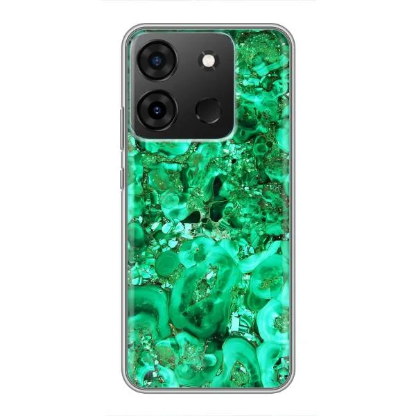 Чехол с принтом «Салатный Мрамор» для Infinix Smart 7 Чехол с принтом «Салатный Мрамор» для Infinix Smart 7