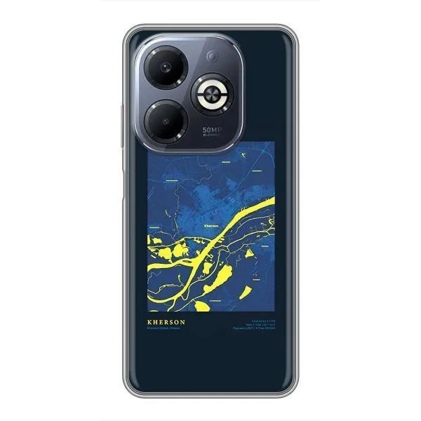Чехол с принтом «Херсон» для Infinix Smart 8 Plus