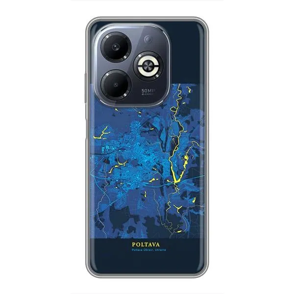 Чехол с принтом «Полтава» для Infinix Smart 8 Plus