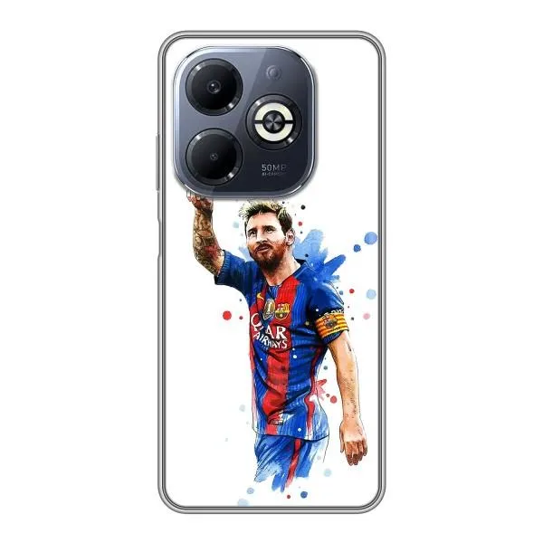 Чехол с принтом «Лео Месси» для Infinix Smart 8 Plus