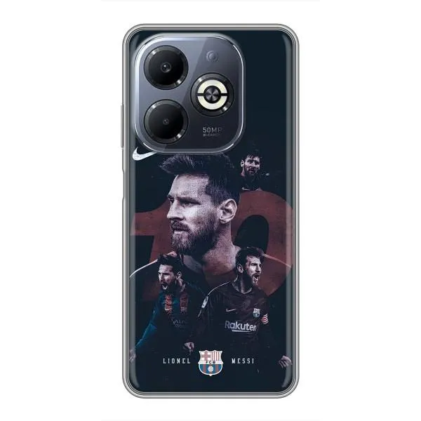 Чехол с принтом «Месси 10» для Infinix Smart 8 Plus