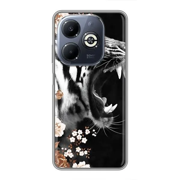 Чехол с принтом «Стильный ТИГР» для Infinix Smart 8 Plus