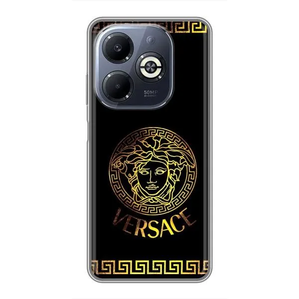 Чехол с принтом «Logo Versace» для Infinix Smart 8 Plus
