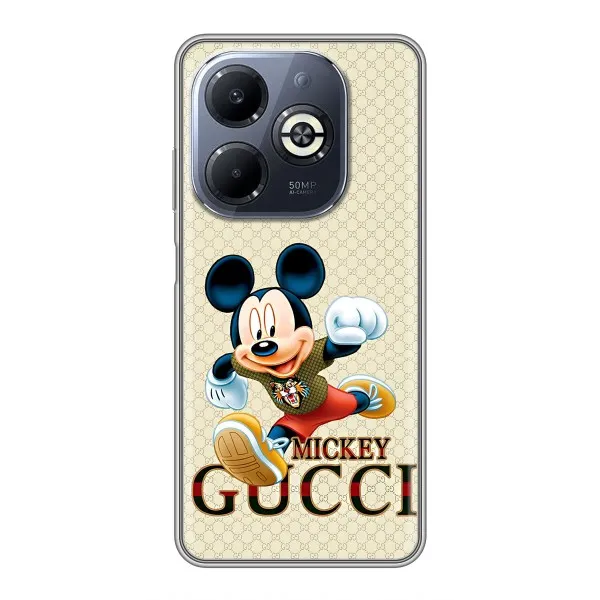 Чохол з принтом «Mikki Gucci» для Infinix Smart 8 Plus
