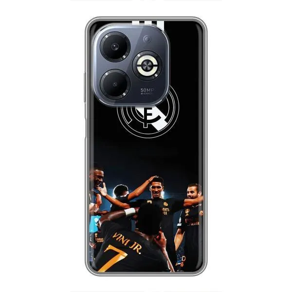 Чехол с принтом «ФК Реал Мадрид» для Infinix Smart 8 Plus