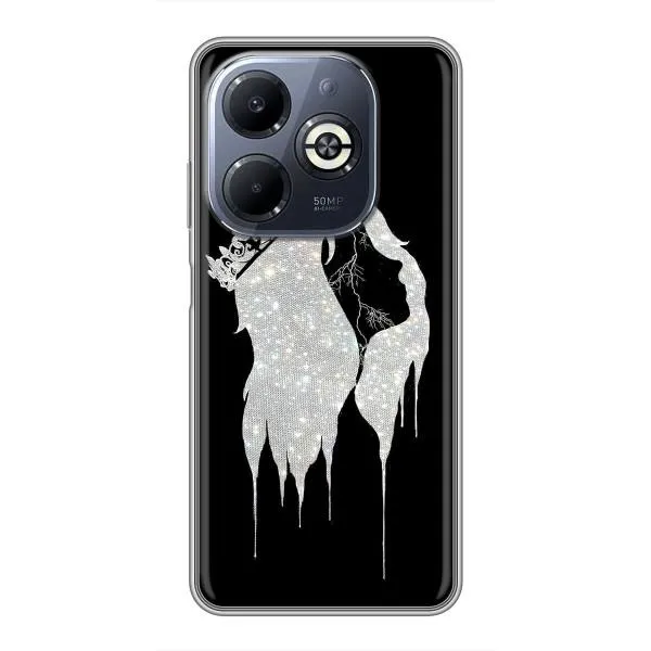 Чехол с принтом «Принцесса» для Infinix Smart 8 Plus
