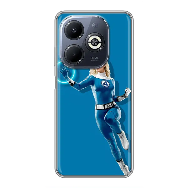 Чехол с принтом «Сью Сторм полет» для Infinix Smart 8 Plus