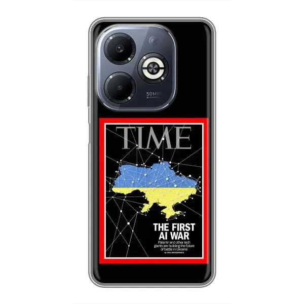 Чехол с принтом «TIME Ukraine» для Infinix Smart 8 Plus