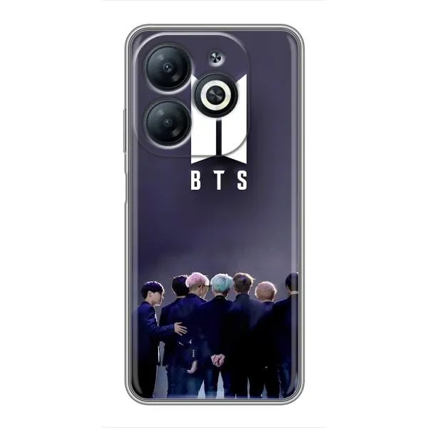 Чохол з принтом «Група BTS» для Infinix Smart 8 Чохол з принтом «Група BTS» для Infinix Smart 8
