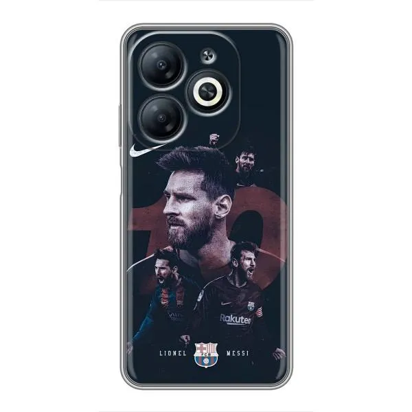 Чехол с принтом «Месси 10» для Infinix Smart 8