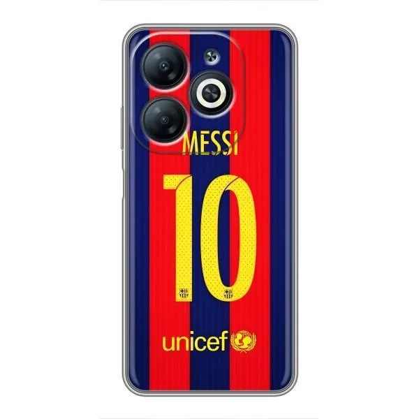Чехол с принтом «Messi Barca 10» для Infinix Smart 8