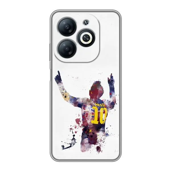 Чехол с принтом «Messi Barca» для Infinix Smart 8