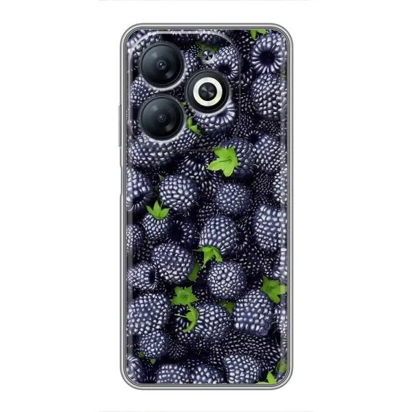 Чехол с принтом «Ежевика» для Infinix Smart 8