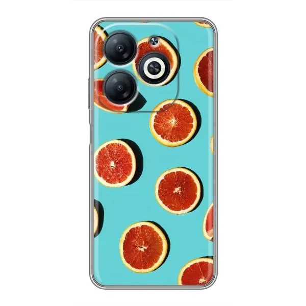 Чехол с принтом «Грейпфрут» для Infinix Smart 8