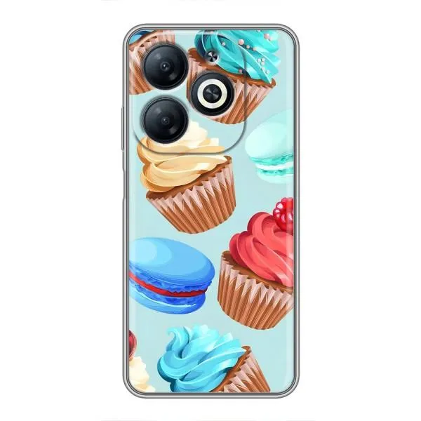 Чехол с принтом «Кексики» для Infinix Smart 8