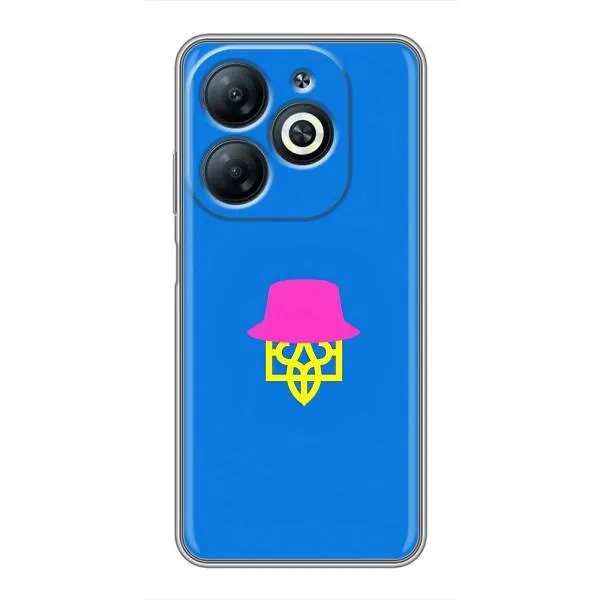 Чехол с принтом «Шапка на гербу» для Infinix Smart 8 Чехол с принтом «Шапка на гербу» для Infinix Smart 8